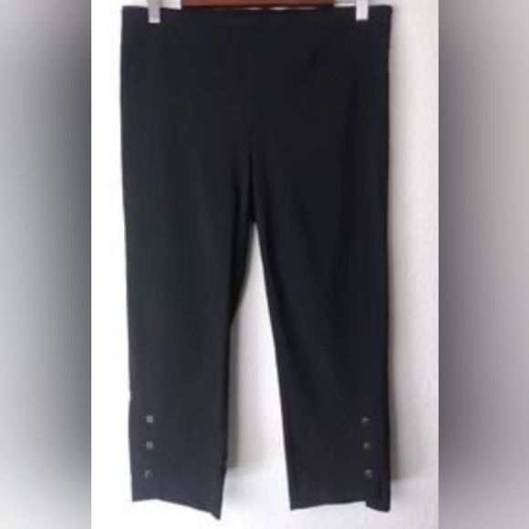 🍬LIOR PARIS CROPPED SAILOR PANTS BLACK Size 3 - Picture 2 of 6